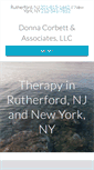Mobile Screenshot of donnacorbetttherapy.com